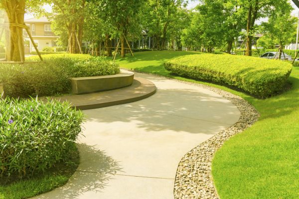Cement Walkway Installation in Marysville