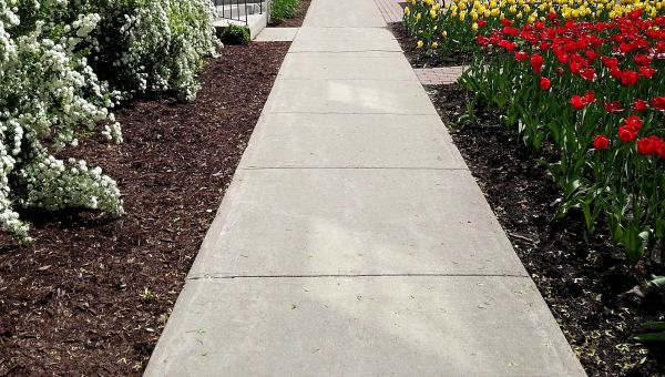 Cement Sidewalk Installation in Marysville