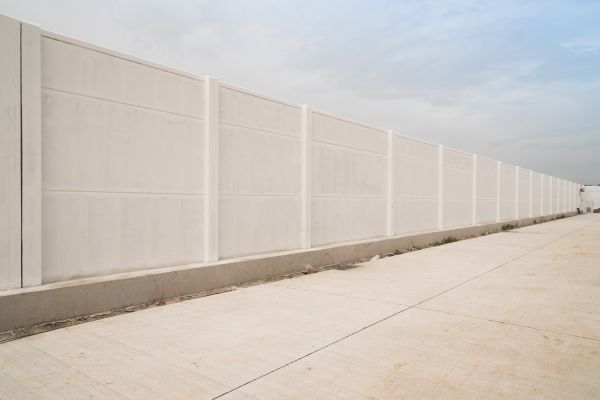 Concrete Fence Construction in Marysville
