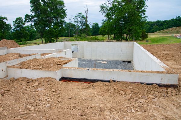 Basement Foundation Pouring in Marysville