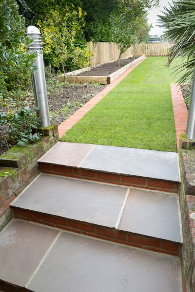Backyard Steps Installation in Marysville
