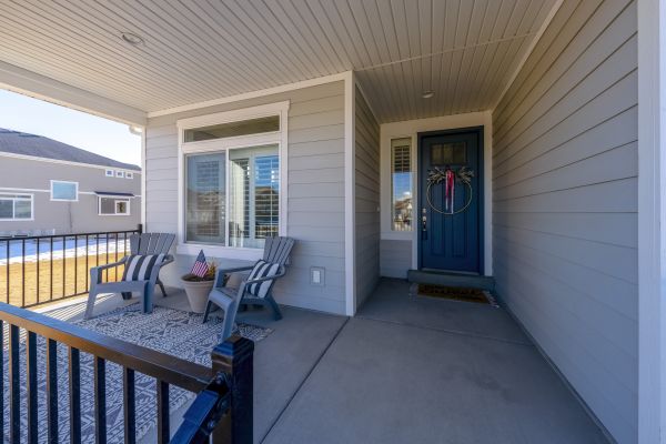 Cement Porch Installation in Marysville