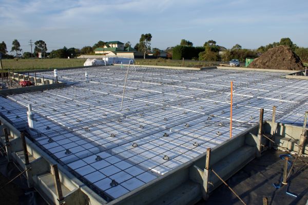 Barn Pad Construction in Marysville