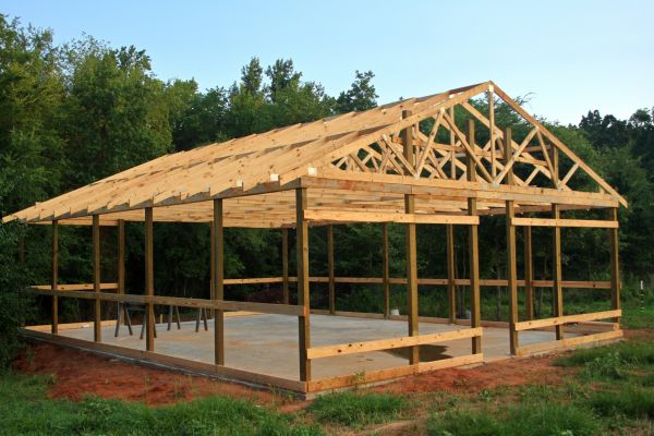 Barn Pad Installation in Marysville